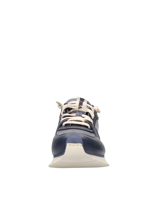 Sneakers in pelle e camoscio ANDIAFORA | RUFFLE BREAMERJEANS
